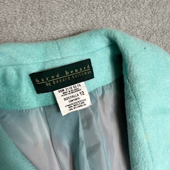 Harve Bernard Vintage Wool Blend Blazer 12 (2777)‎ - Picture 4 of 4